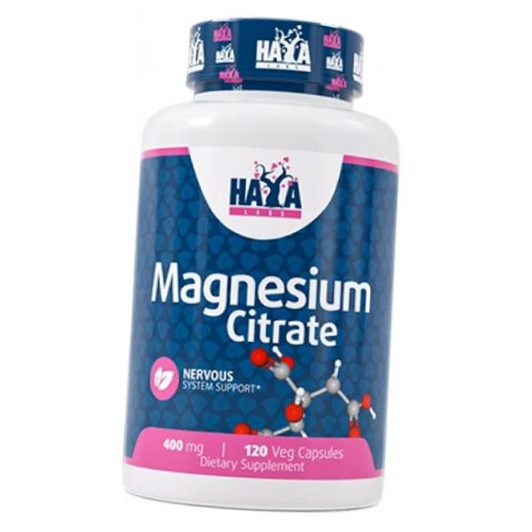 Magnesium Citrate, Magnesium Citrate 400, Haya  120 Veg Caps (36405101)