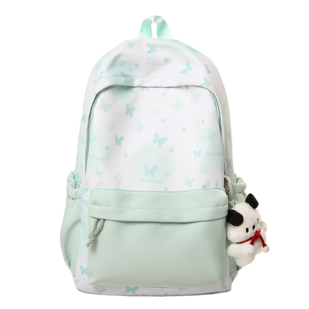 Schoolbag Large Capacity High Value Girl Student Small Fresh Schoolbag Junior High School Cute Backpack Lightweight Backpack