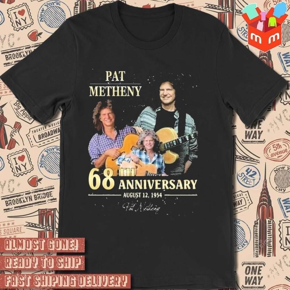 Pat Metheny Black Heavy Cotton Full T-Shirt Gift For FAN Unisex T-Shirt XL