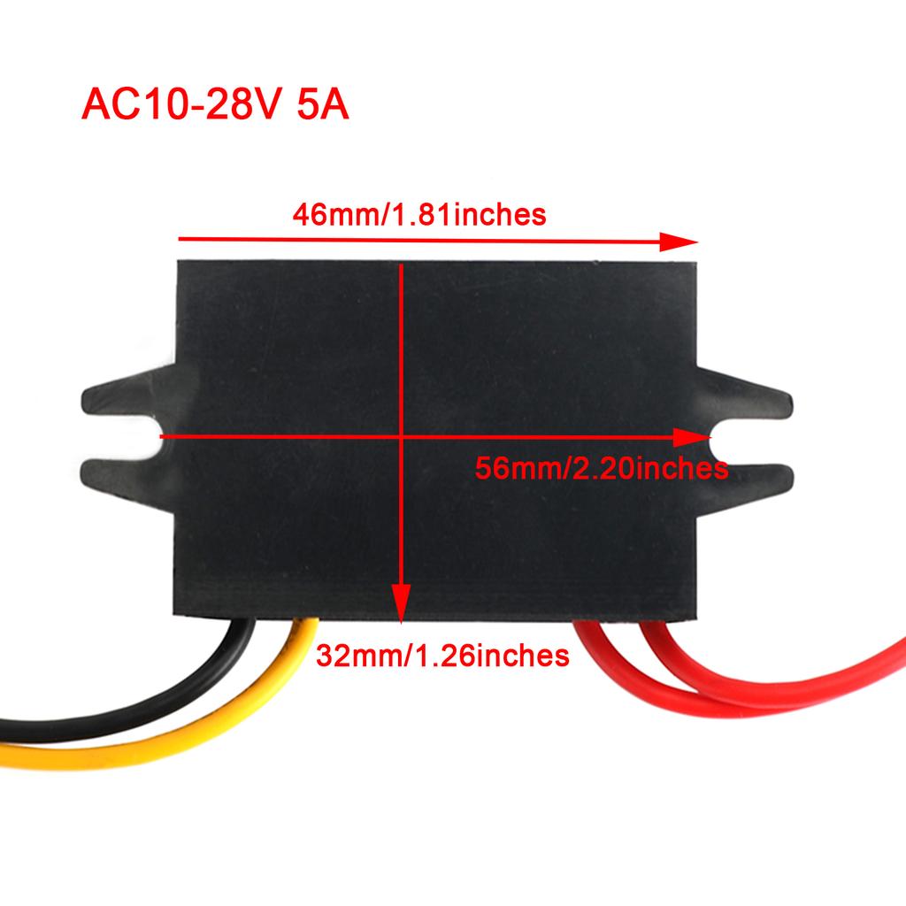 AC 10-28V To DC 12V 5A Buck Converter Ac-Dc Step Down Power Supply Module