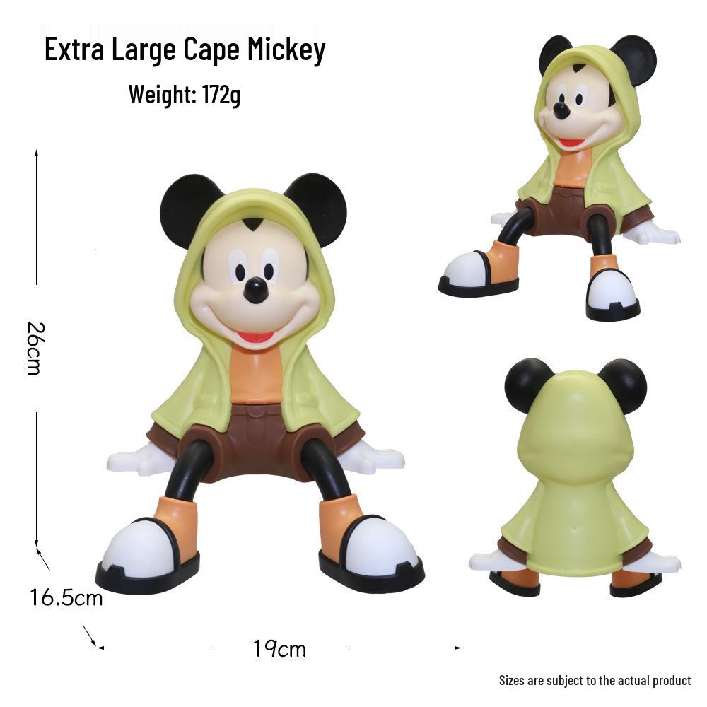 Cape Adventure Mickey Mouse Sitting Figurine for Living Room TV Cabinet