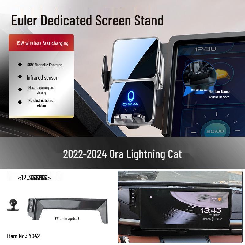 Ora Lightning Cat Mobile Phone Car Holder and Navigation Accessories