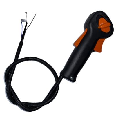 Throttle Control Handle with Switch Throttle Brush Cutter Handle for FS120/FS200/FS250 Line Trimmer Accessory