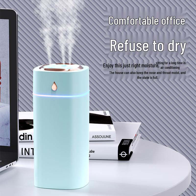 Ultra-leiser USB-Desktop-Luftbefeuchter mit großem Nebelausstoß und individuellem Logo