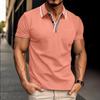 Unverzichtbar! Herren Poloshirt mit kurzen Ärmeln, stilvolle Freizeitkleidung.