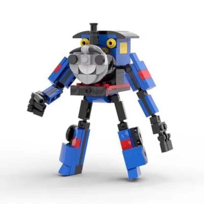 Horror Game Charles Building Blocks Monster Spider Train Animals and Demons MOC Model Brick Toy Children Adult Gift