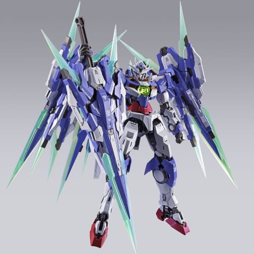 Mobile Suit Gundam 00V Senki METAL BUILD 00 QAN[T] Full Saber Option Set Approx. 230mm ABS Painted Figure *All sets except for the "METAL BUILD 00 QAN