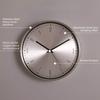 Large Wall Clock Interior Silent Creativity Wall Clocks Living Room Retro Design Clocks Minimalist Digital Decoration Timepiece