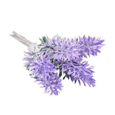 1 Kytice Umělý květ Levandule DIY Garden Party Home Holiday Craft Decor
