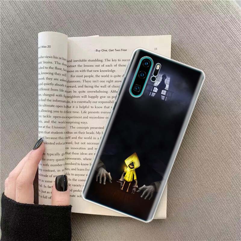 

Little nightmare 2 Phone Case For Huawei P50 Pro P10 P20 P30 P40 Lite Cover Mate 40 30 20 10 Lite Capa Shell Huawei P40