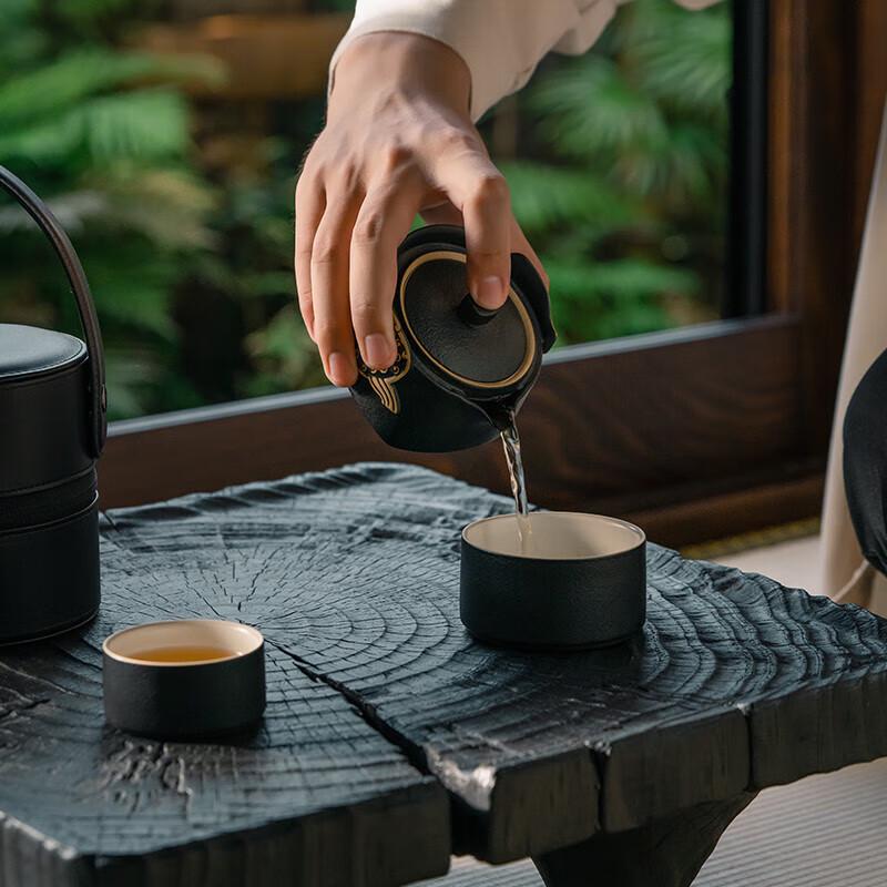 Wanqiantang Portable Ceramic Travel Tea Set