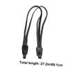 LEDmomo 2 Pcs Bicycle Chest Webbing Bike Binding Device Rear Rack Fastener Chest Luggage Belt Suitcase Cargo Tightening Rope Pedal