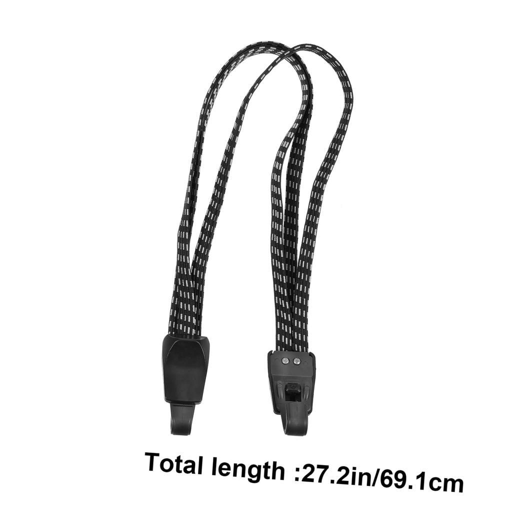 LEDmomo 2 Pcs Bicycle Chest Webbing Bike Binding Device Rear Rack Fastener Chest Luggage Belt Suitcase Cargo Tightening Rope Pedal