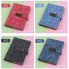 PU Leather Cover Password Lock Notebook Simple Atmosphere A5 Notebook Diary Book with Lock  Office