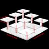 Acrylic Display Stand Collectibles Display Dessert Stand