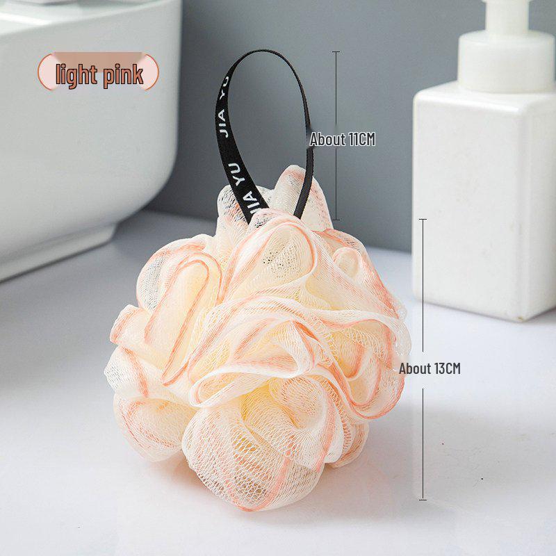 Large Shower Loofah Scrubber - Cute, Non-Scattering Bath Ball for Kids