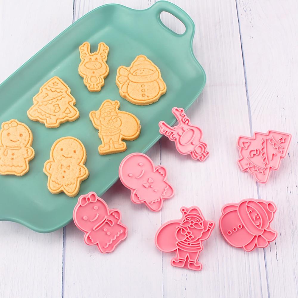 5/6PCS Plastic Fondant Cake Mold Biscuit Cookie Cutter Kitchen Baking Tools 5/6PCS Plastic Fondant Cake Mold Biscuit Cookie Cutter Kitchen Baking Tools