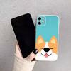 Cute Corgi Dog Phone Case For iPhone17,16,15,14,13,12,11 Plus,Pro Max Soft Transparent Cover
