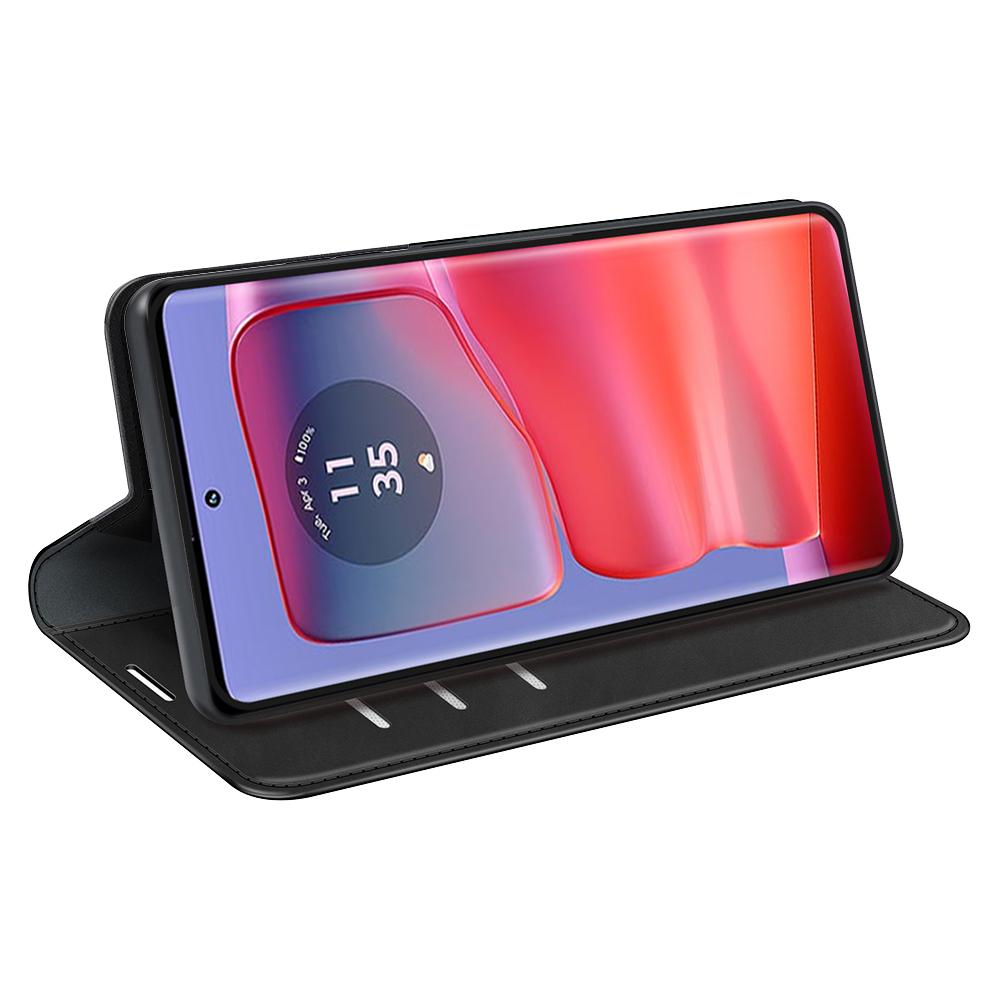 For Motorola Edge 50 Pro 5G Case Wallet Card Holder Skin-Friendly Leather Mobile Phone Cover