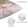 Cardcaptor Sakura Square Pillow Covers Polyester Room Kawaii Anime Girl Cushion Case Funny Decor Pillowcase 40*40