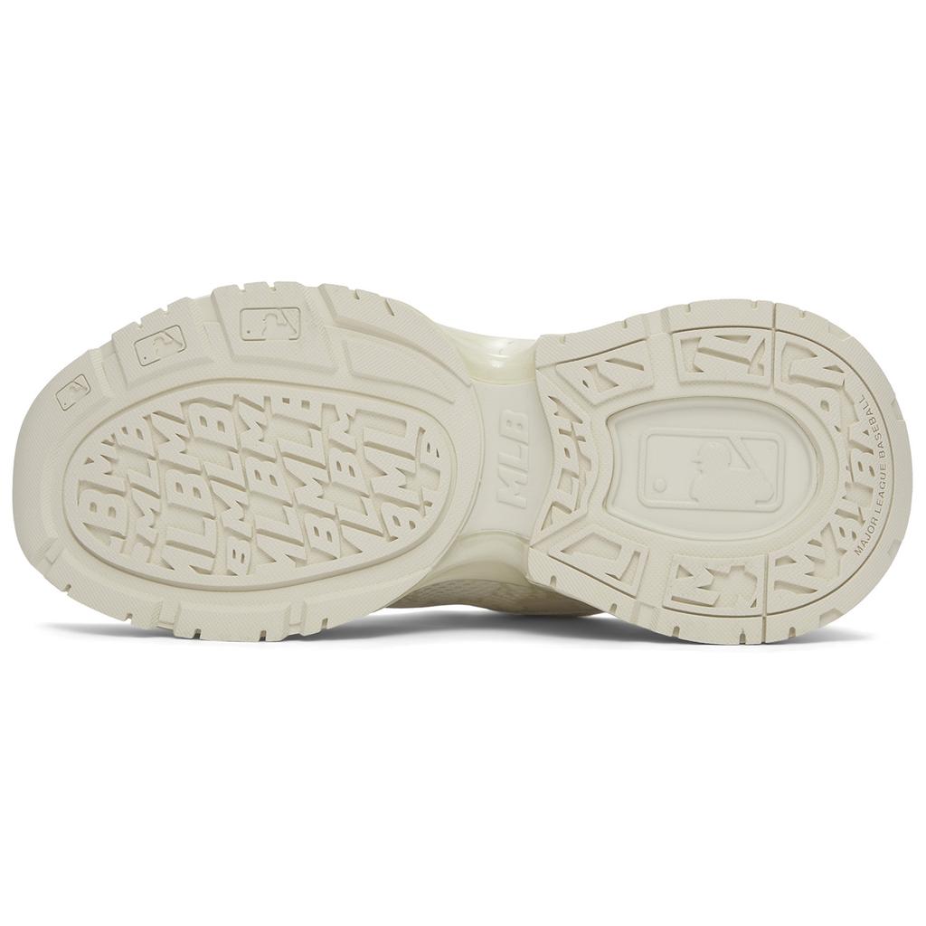 New MLB Curve Runner Anti-Slip Wear-Resistant Low-Top Casual Shoes Unisex Beige 3ARNSPL5N-50BGL