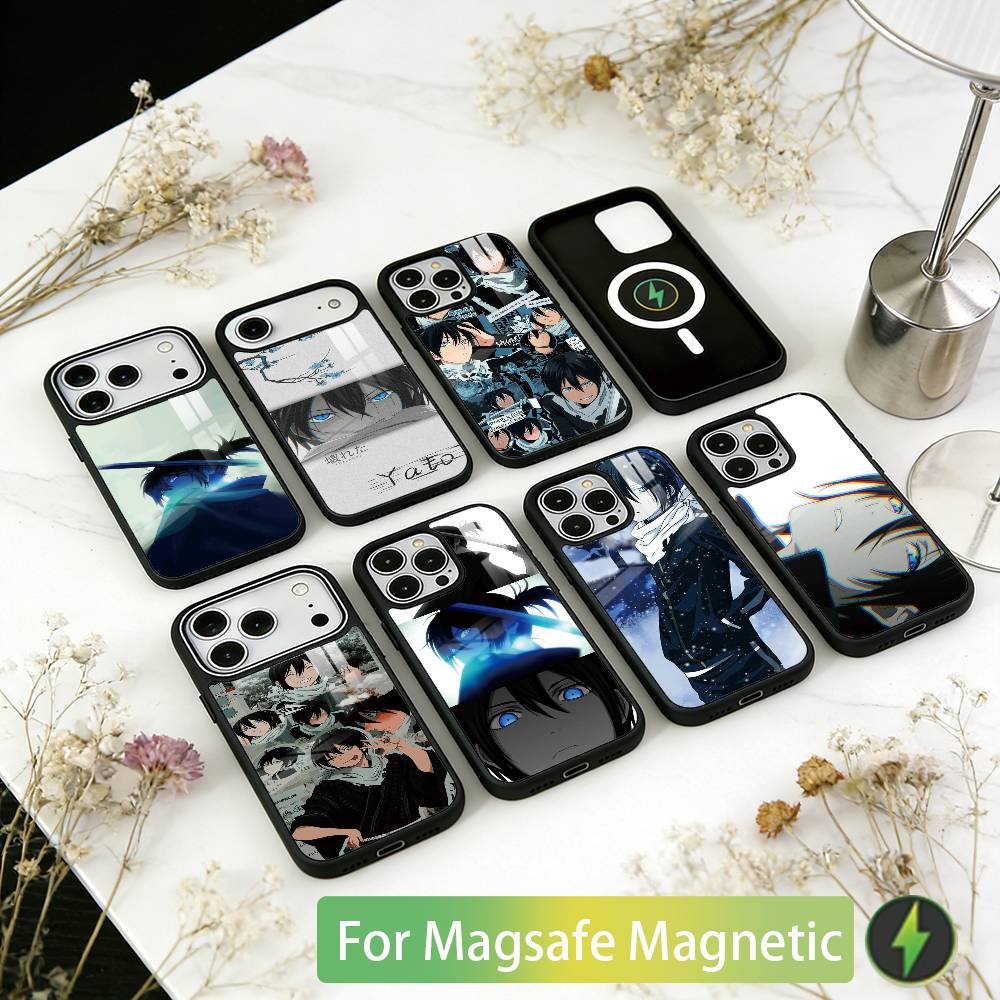 Noragami Yato Phone Case For iPhone17,16,15,14,13,12,11 Plus,Pro Magnetic with Magsafe Wireless Charging