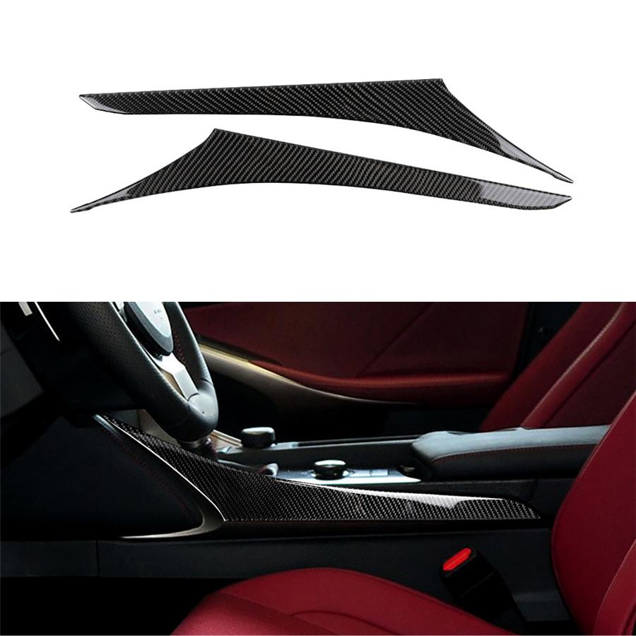 

Carbon Fiber Interior Gear Shift Panel Side Trim For Lexus IS250 IS350 2014-18