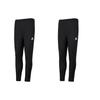 Adidas Solid Color Zippered Leg Casual Sweatpants Men Bottoms Black HC0332