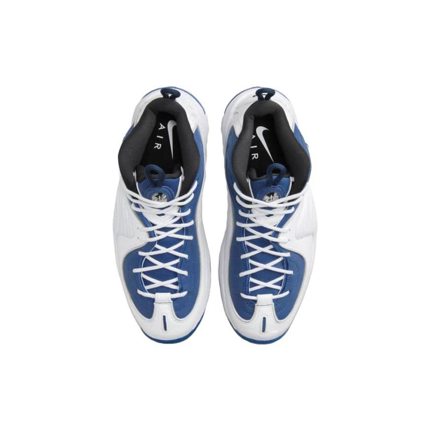 Nike Zapatillas Unisex Air Penny 2 QS Azul Atlántico 2023 Blanco Negro Plata Metálico FN4438-400