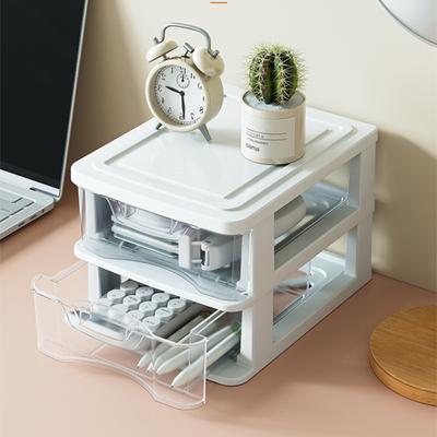 Sundries Storage Box Multi-layer Item Storage with Handle Practical Drawer Type Sundries Storage Box Container Bedroom Supplies