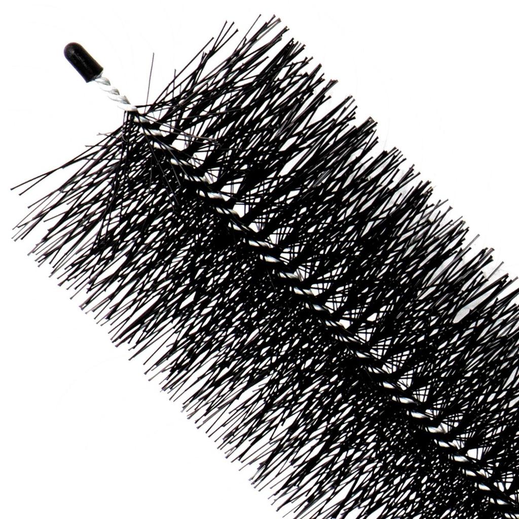 Gutter Guard Brush With 30 FT Length Bristle, 4.33\"(Dia) Gutter Brush Leaf Guard Fit for 5 Inches Gutter, Galvanized Steel Wire Gutter Brush, No