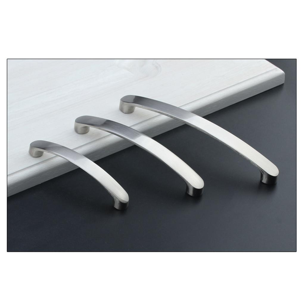 Aluminum Alloy Cupboard Pulls Kitchen Cabinet Drawer Handle Minimalist Wardrobe Handle Modern Furniture Decor Handle