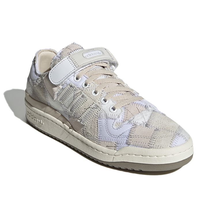 Atmos X Adidas Forum Low Patchwork Unisex Sneakers White Supplier-Color White-Tint GW3496
