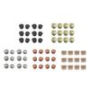 12pack/lot Metal Candle Tins Easy To Clean And Leak-proof Storage Containers Round Metal Tins