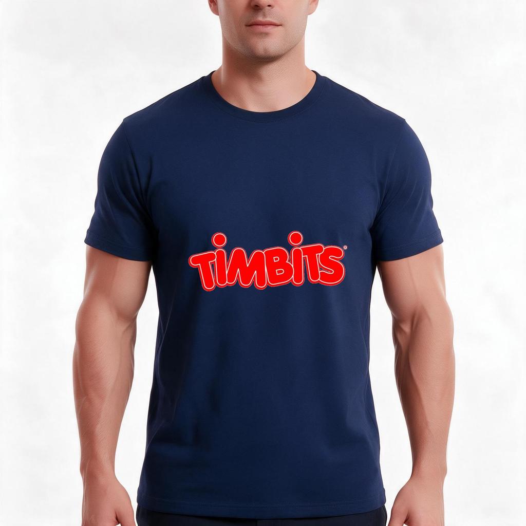 Tim Bits Timhortons Tshirt Summer Casual Cotton Tee Oversized Streetwear Tops Vintage Graphic Print Loose Fit Short Sleeve