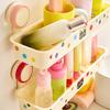 Storage Rack Vacuum Suction Cup Storage Rack Wall Mounted Space Saving Organizer with Hollow Drainage Design Mildew Resistant Bathroom Shelf