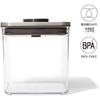 OXO OXO Storage Stainless Steel Pop Kitchen Storage Dry Containers, Plastic, Airtight, Containers, 6-Piece Set, (Food, Condiments, Goods,