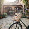 Stainless Steel Front Cycle Basket Weather-Resistant for Grocery Runs