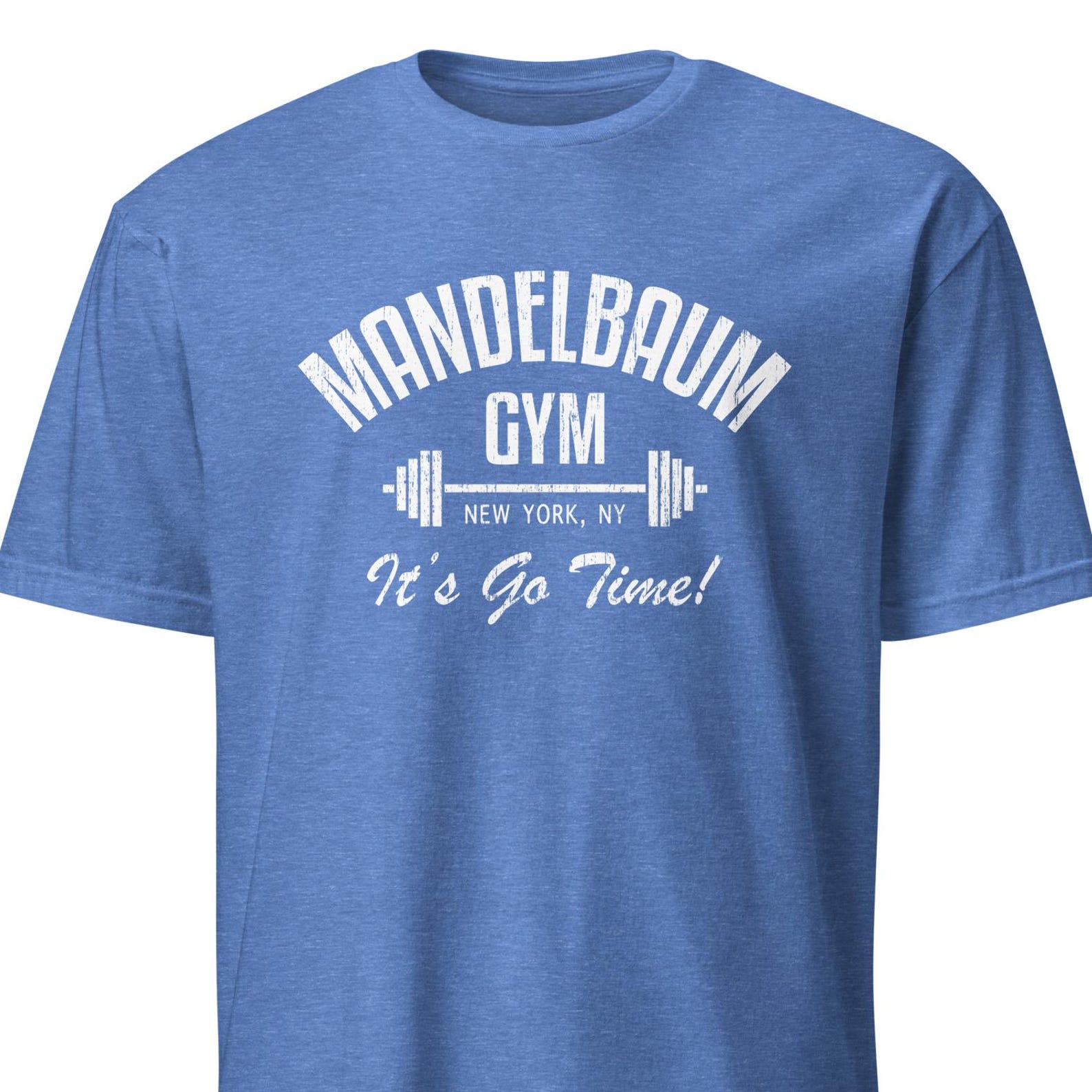 Mandelbaum Gym Shirt, Seinfeld Inspired Tee, Funny Workout Gift, Unisex T-Shirt XL