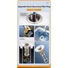 Stainless Steel Pop-Up Sink Stopper Replacement Core, Easy Install Anti-Leak Design Fits 27-40mm Sink Openings