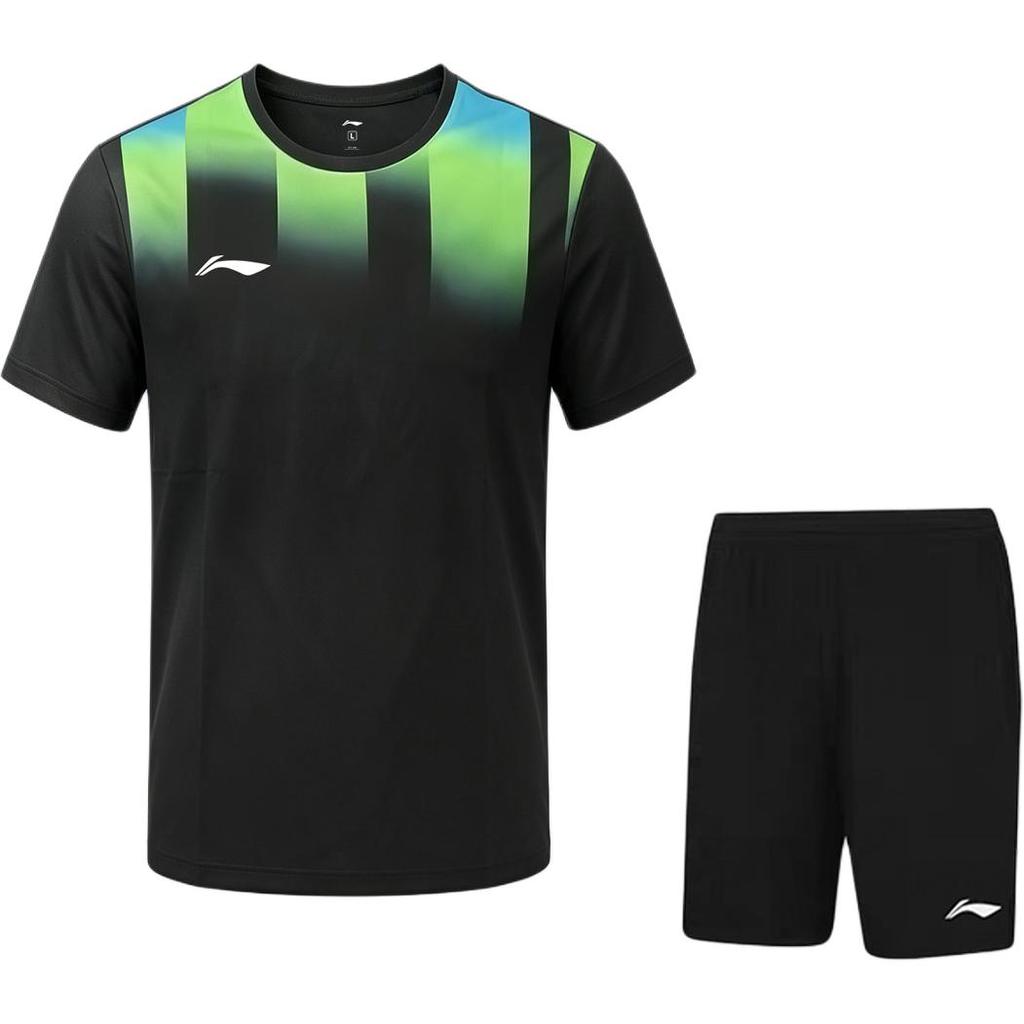 Men's Li-Ning Badminton Jerseys Unisex Crew Neck Thin
