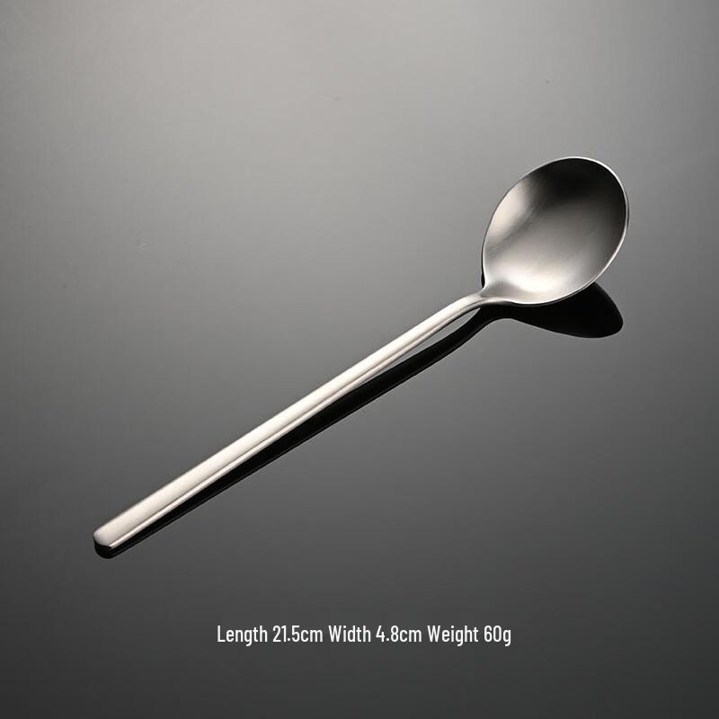 Qianxing Stainless Steel Korean Style Round Spoon