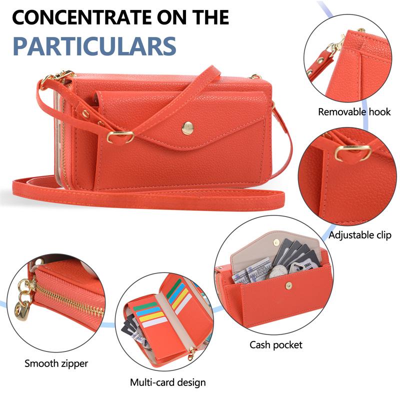 Crossbody Flip Leather Phone Case For XiaoMi 15T Pro 14T 13T 12T 11T Pro Strap Wallet Card Holder Kickstand Mirror Cover Coque