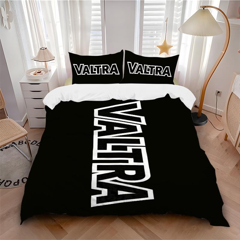 3Pcs Valtra Logo Design Bedding Set