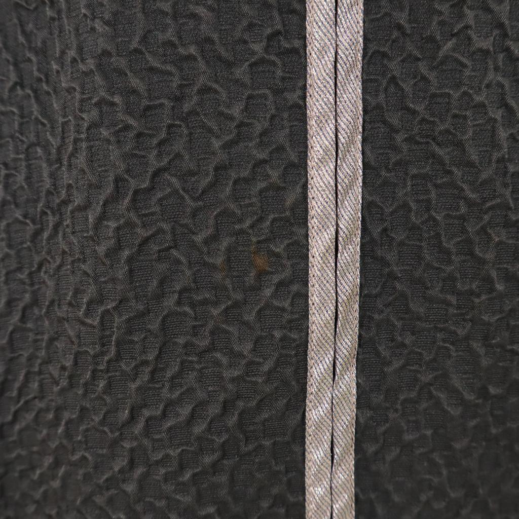 Louis Vuitton French Silk Short Sleeve Cut 36 Gray Women Used