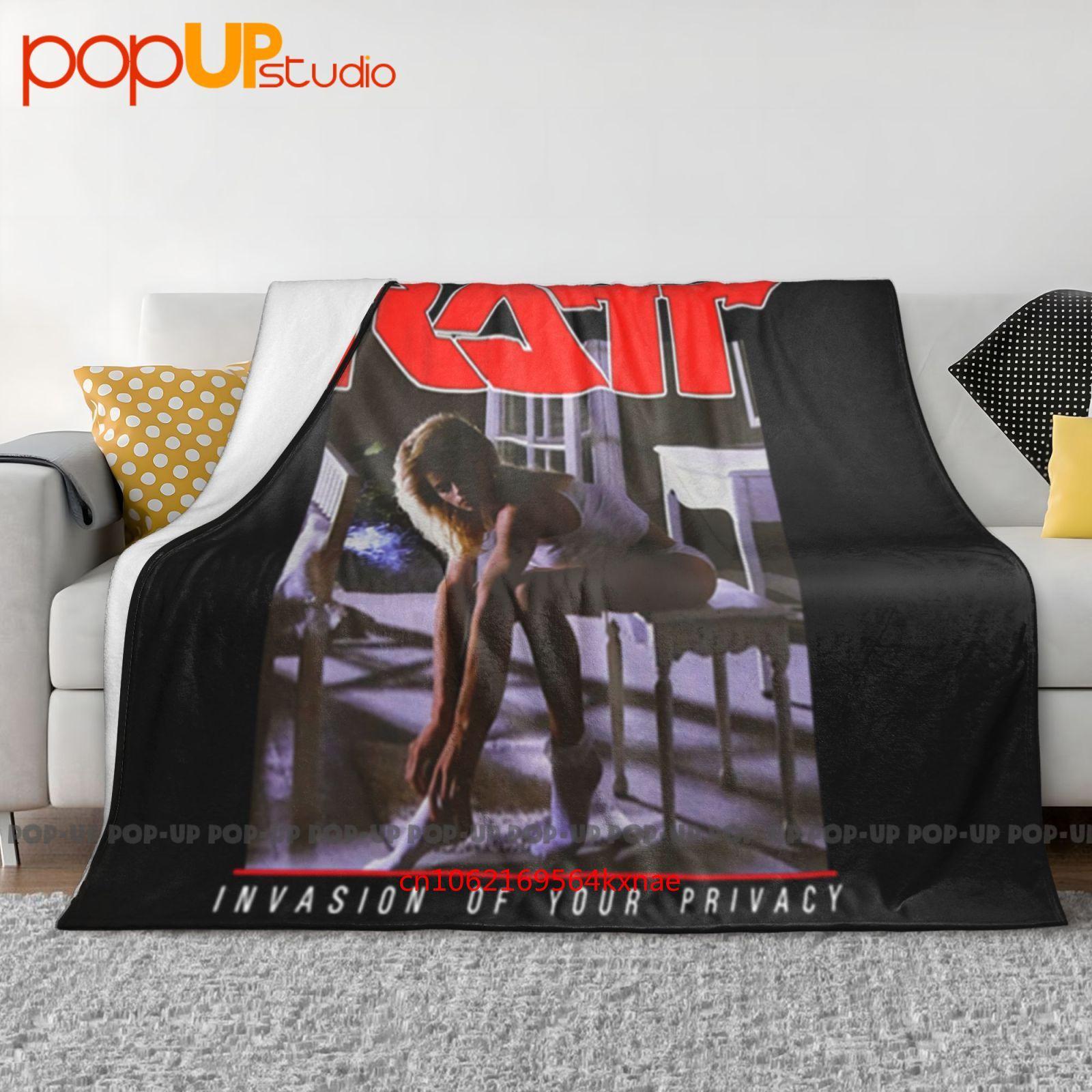 

Ratt Invasion Of Your Privacy 1985 Ultra-Soft Blanket Quilt Winter Sofa Cover Bed Covers 30x40in