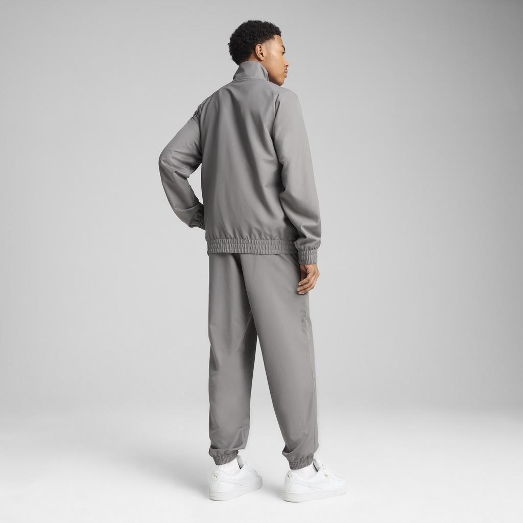 Casual Sports Top and Bottom Set Jersey Quick Dry Woven Piping Tracksuit 687643 25 Color Cast Iron L [PUMA] Men's Spring/Summer (79)