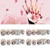 High-quality Handmade Nail Stickers With Sparkling Gemstones For Ladies