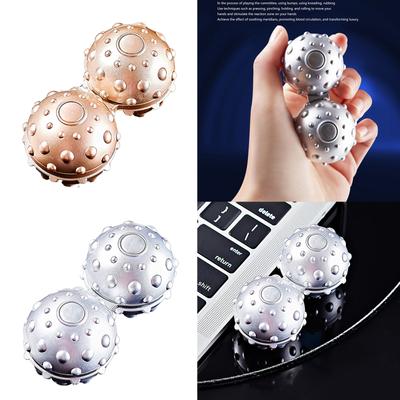 Fingertip Decompression Toy for Adult Haptic Finger Spinner Gyro Fidgets Massage Balls AntiAnxiety Pocket Stress Toy