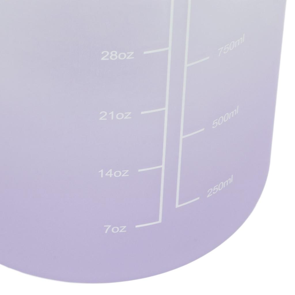 Sports Water Bottle 2000ml Gradient Frosted   Water Bottle with Handle Straw Silicone Hose Water Bottle for Running